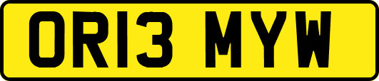 OR13MYW