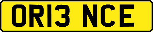 OR13NCE