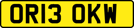 OR13OKW