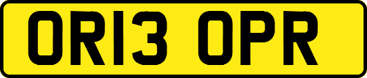 OR13OPR