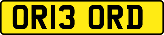 OR13ORD