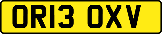 OR13OXV