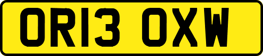 OR13OXW