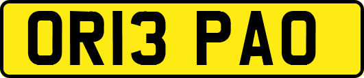OR13PAO