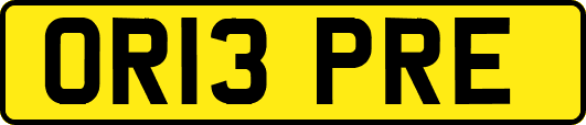 OR13PRE