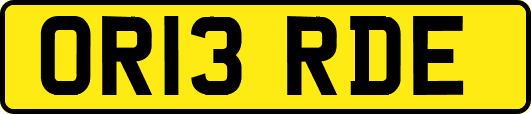OR13RDE