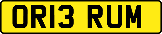 OR13RUM