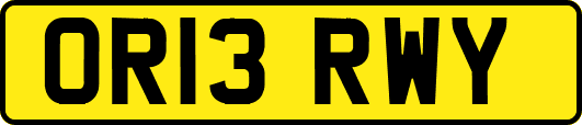 OR13RWY