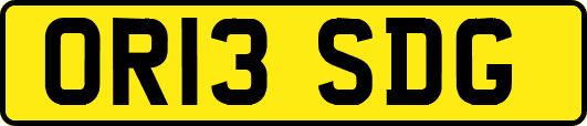 OR13SDG
