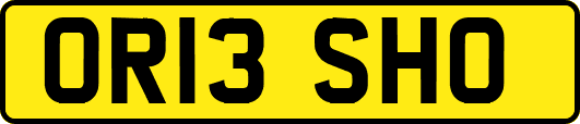 OR13SHO