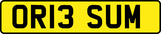 OR13SUM