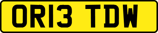 OR13TDW