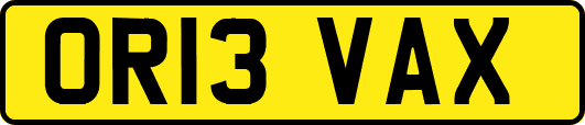 OR13VAX