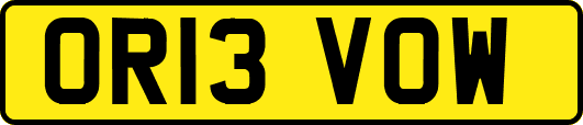 OR13VOW