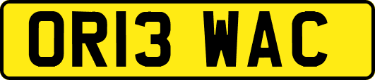 OR13WAC