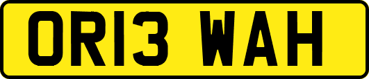 OR13WAH