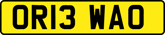 OR13WAO