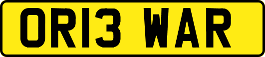 OR13WAR