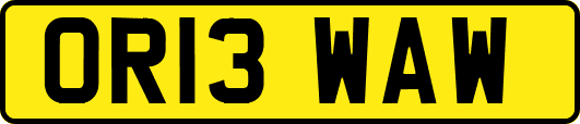 OR13WAW