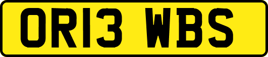 OR13WBS