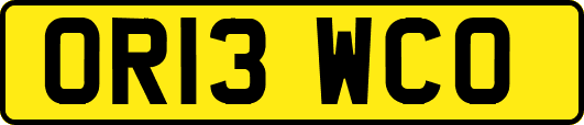 OR13WCO