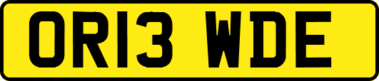 OR13WDE