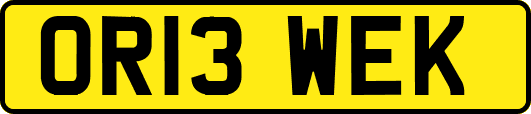 OR13WEK