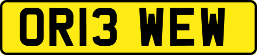 OR13WEW