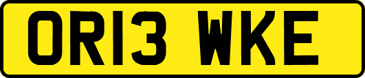OR13WKE