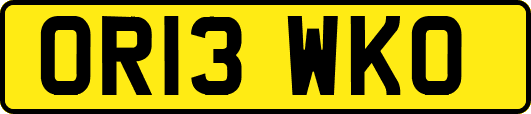 OR13WKO