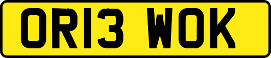 OR13WOK