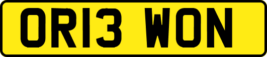 OR13WON