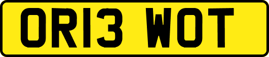 OR13WOT