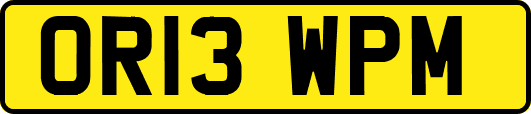 OR13WPM