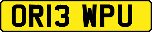 OR13WPU
