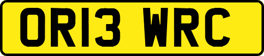 OR13WRC