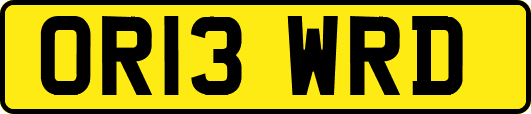 OR13WRD