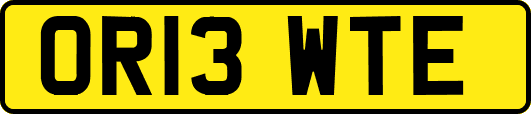 OR13WTE