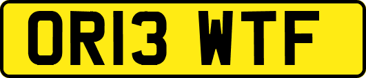 OR13WTF