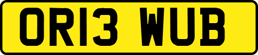 OR13WUB