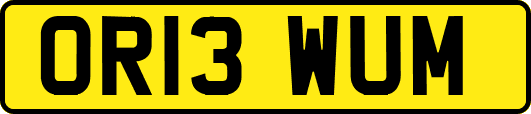 OR13WUM