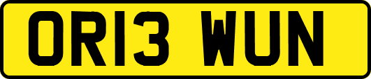 OR13WUN