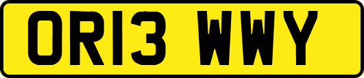 OR13WWY