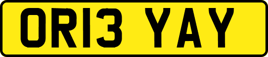 OR13YAY