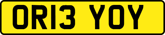 OR13YOY