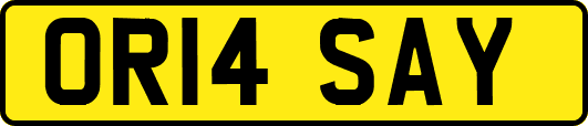 OR14SAY