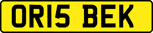 OR15BEK