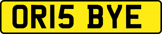 OR15BYE