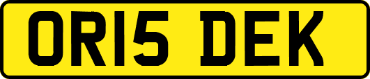 OR15DEK