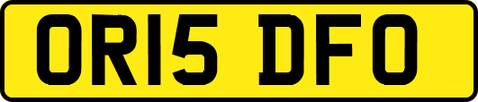 OR15DFO